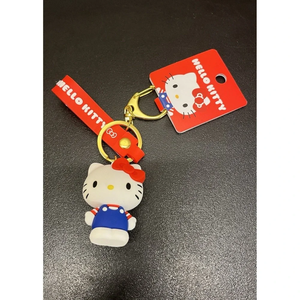 Sanrio Original‎ Hello Kitty Signature Keychain Collectible Charm NWT